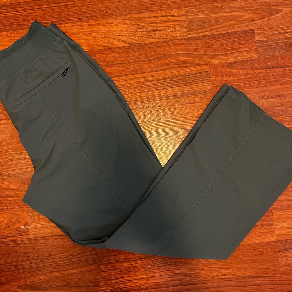 Athleta pants gray blue size 8